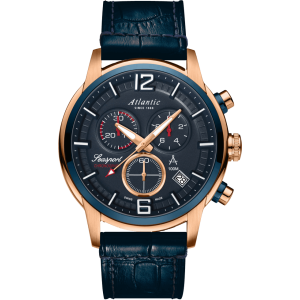 Zegarek Atlantic Seasport Chrono 46mm 87461.44.55
