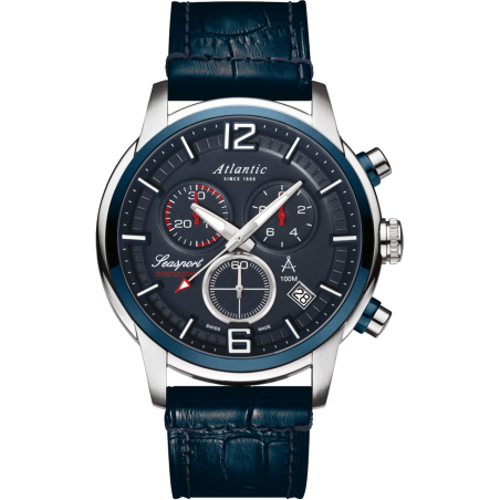 Zegarek Atlantic Seasport Chrono 46mm 87461.47.55