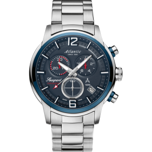 Zegarek Atlantic Seasport Chrono 46mm 87466.47.55