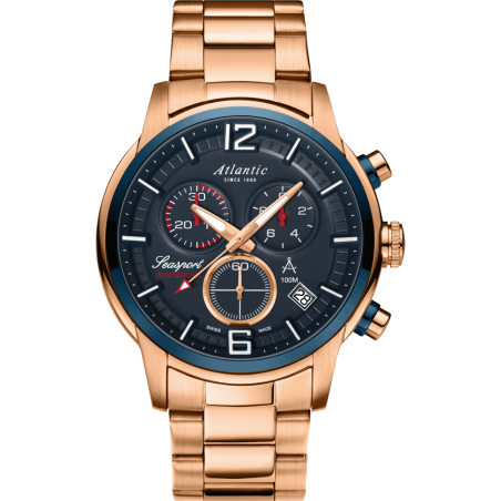 Zegarek Atlantic Seasport Chrono 46MM 87466.44.55