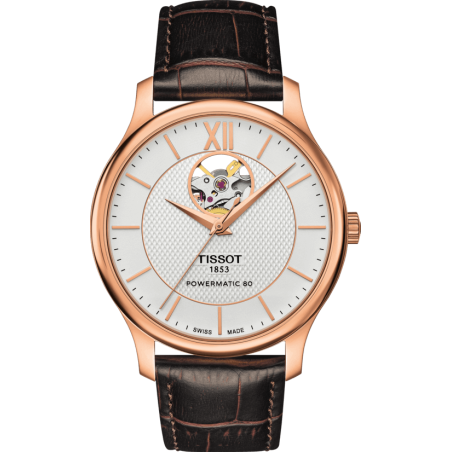 Zegarek Tissot Tradition Open Heard Powermatic 80 T063.907.36.038.00