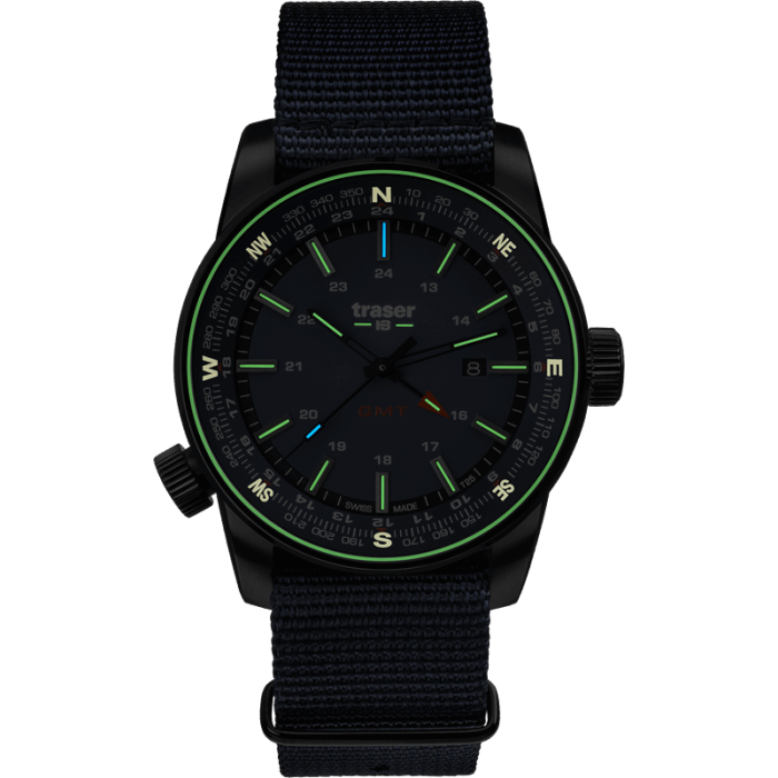 Zegarek Traser P68 Pathfinder GMT Blue 109034