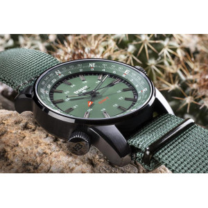 Zegarek Traser P68 Pathfinder GMT Green 109035
