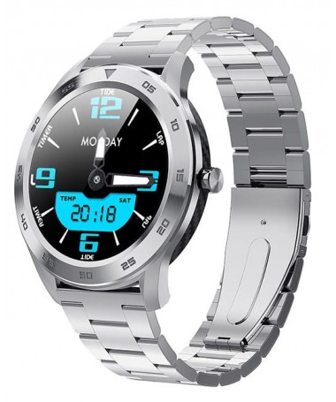 Smartwatch Garett GT22S RT srebrny, stalowy