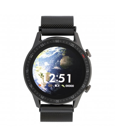 Smartwatch Garett GT24S RT czarny, stalowy