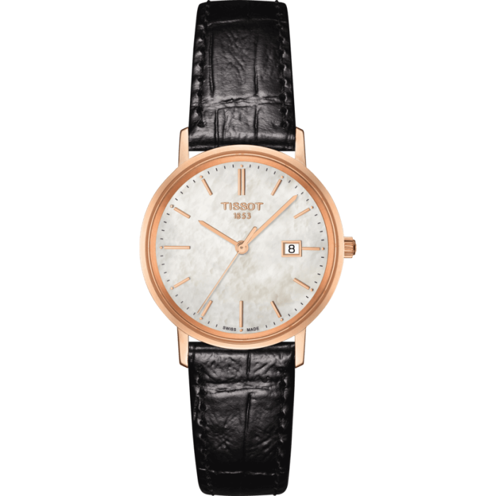 Tissot Goldrun Lady T922.210.76.111.00 | Elegancki damski złoty zegarek