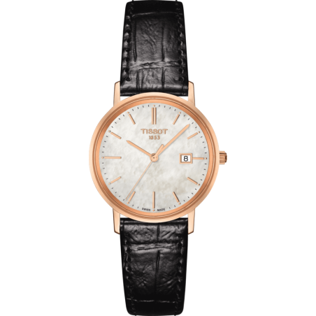 Tissot Goldrun Lady T922.210.76.111.00 | Elegancki damski złoty zegarek