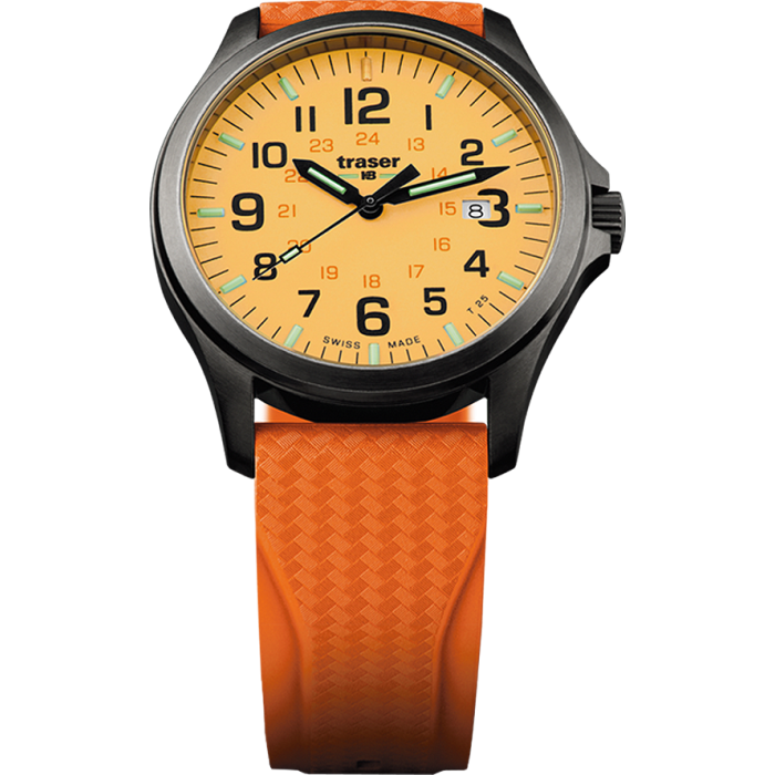 Zegarek Traser P67 Officer Pro GunMetal Orange 107423