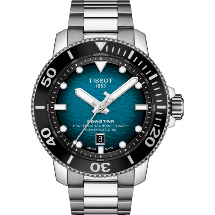Zegarek Tissot Seastar 2000 Professional Powermatic 80 T120.607.11.041.00
