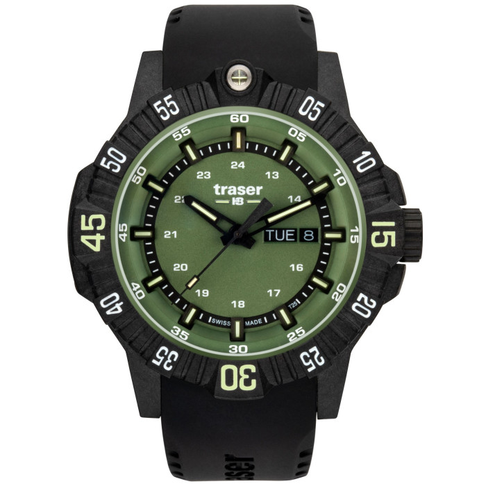 Zegarek Traser P99 Q Tactical Green Rubber Strap 110727