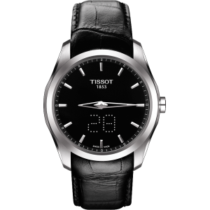 Pasek skórzany Tissot czarny 22mm T610028591