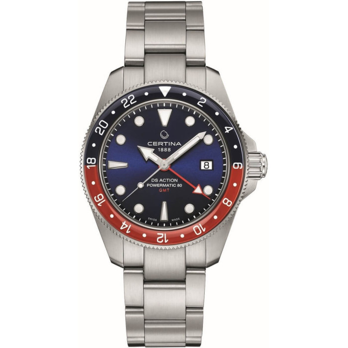 Zegarek Certina DS Action GMT Powermatic 80 C032.929.11.041.00