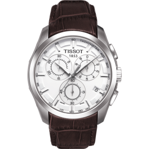 Pasek skórzany Tissot brązowy 23mm T610027774