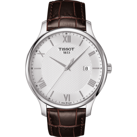 Pasek skórzany Tissot brązowy 20mm T610031949