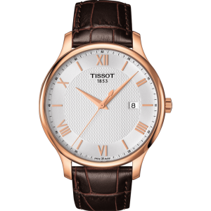 Pasek skórzany Tissot brązowy 20mm T610031949