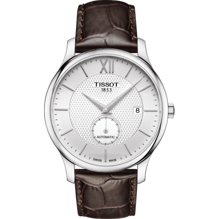 Pasek skórzany Tissot brązowy 20mm T610031949