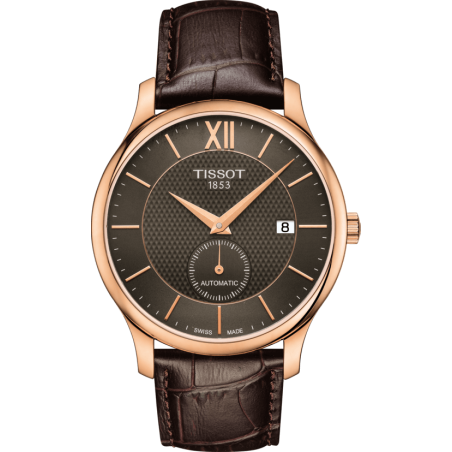 Pasek skórzany Tissot brązowy 20mm T610031949