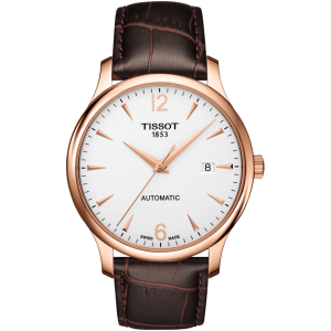 Pasek skórzany Tissot brązowy 20mm T610031949