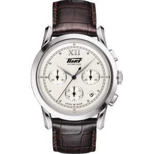 Pasek skórzany Tissot brązowy 20mm T610031949