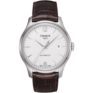 Pasek skórzany Tissot brązowy 20mm T610031949