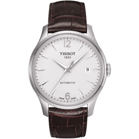 Pasek skórzany Tissot brązowy 20mm T610031949