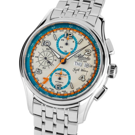 Zegarek Atlantic Worldmaster Prestige Valjoux Chrono Automatic Krzysztof Hołowczyc SET Limited Edition 200/277 55858.41.29LE