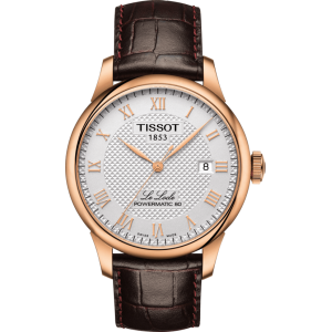 Pasek skórzany Tissot brązowy 19mm T610014577