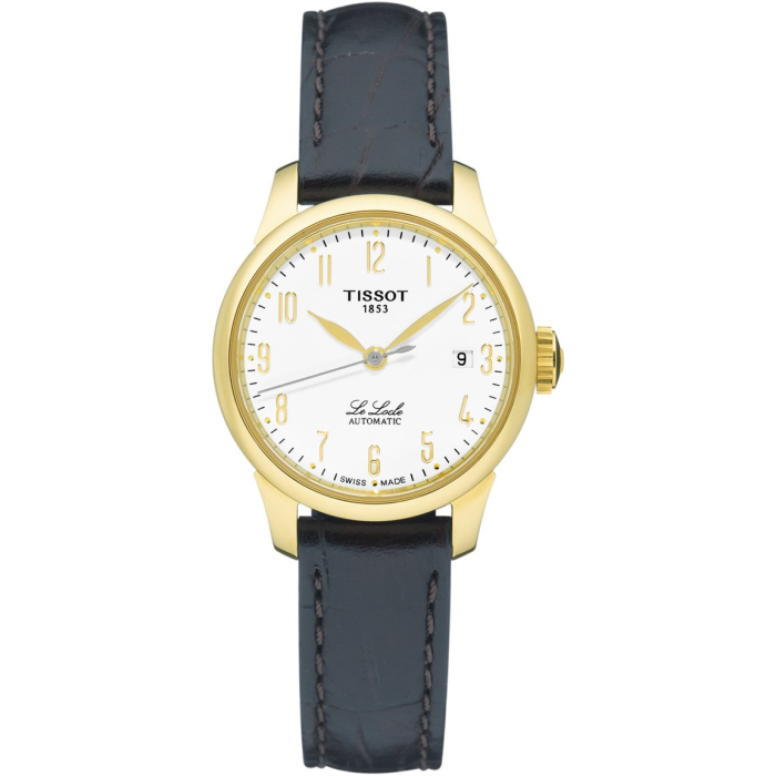 Pasek skórzany Tissot brązowy 19mm T610014577