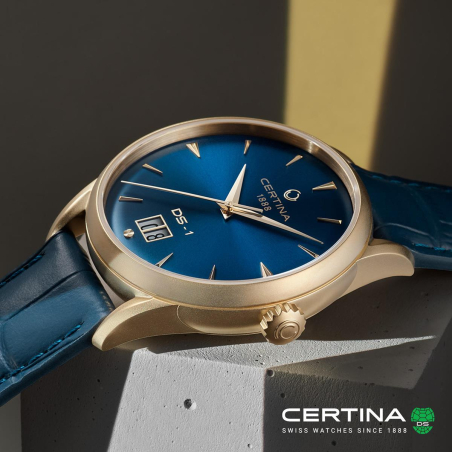 Certina DS-1 Big Date C029.426.36.041.00 - szwajcarski minimalizm