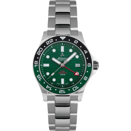 ✅ Atlantic Mariner GMT 81376.41.79GMT — zegarek Diver z funkcją GMT