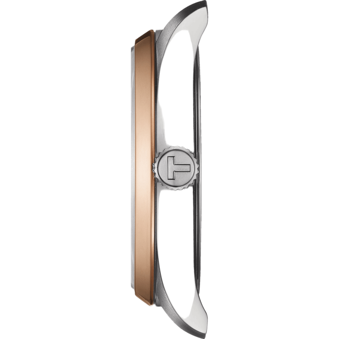 Zegarek Tissot PR100 34 mm – Masa Perłowa i Rose Gold