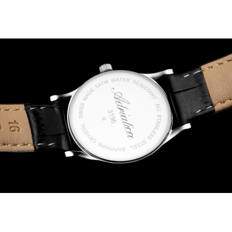 Adriatica A3196.5213Q - szczelność 5 ATM pozwala na nieco mocniej zamoczyć zegarek