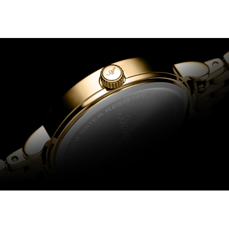 Zegarek Adriatica A3830.1173Q - logo marki na koronce