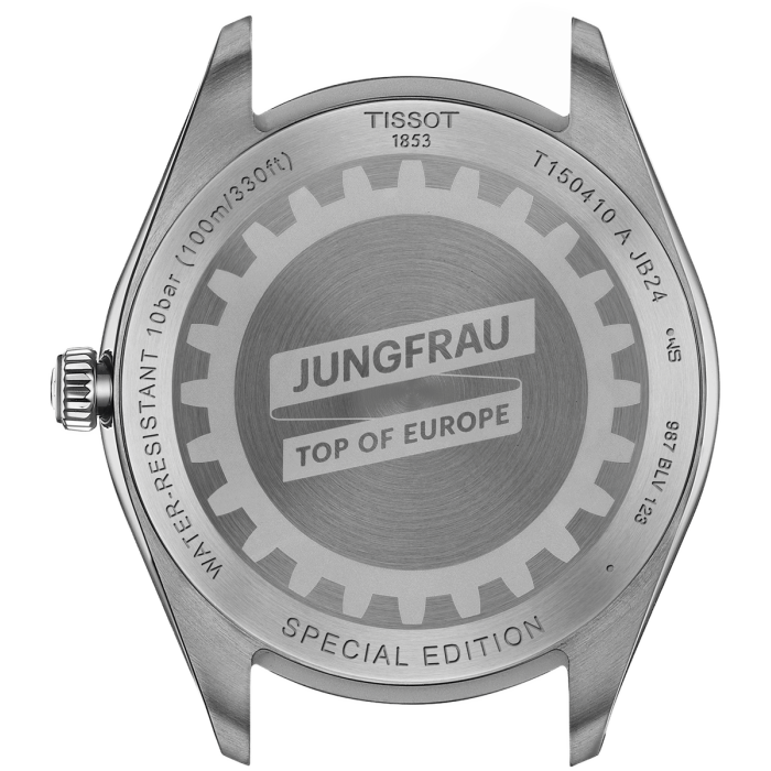 Tissot PR100 Jungfrau T150.410.11.031.00 – szwajcarski zegarek z motywem góry Jungfrau