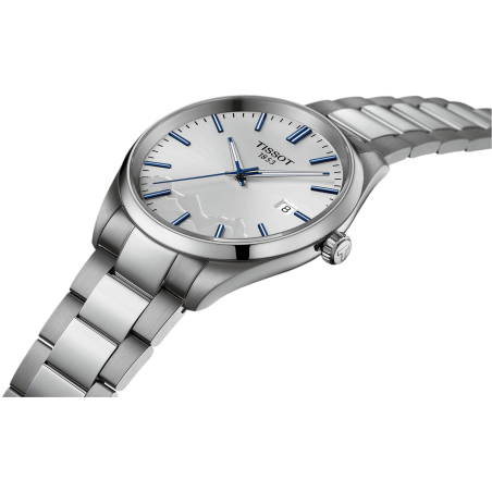 Tissot PR100 Jungfrau T150.410.11.031.00 - doskonale widoczne tłoczenia tarczy