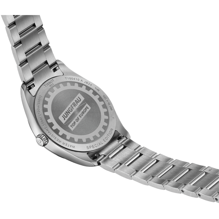Tissot PR100 Jungfrau T150.410.11.031.00 - teleskopy Quick Release pozwalają na szybką zmianę bransolety na pasek