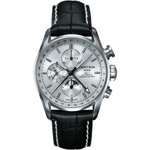 Pasek skórzany Certina czarny 23/20 C610016995