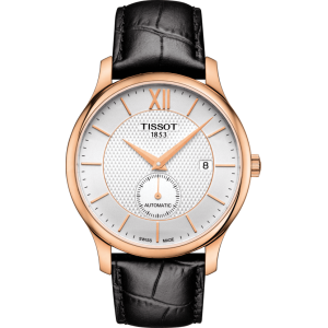 Pasek skórzany Tissot czarny 20/18 XL T610031945