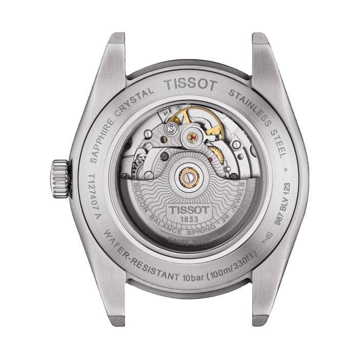 Zegarek Tissot Gentleman Powermatic 80 Silicum T127.407.11.091.01