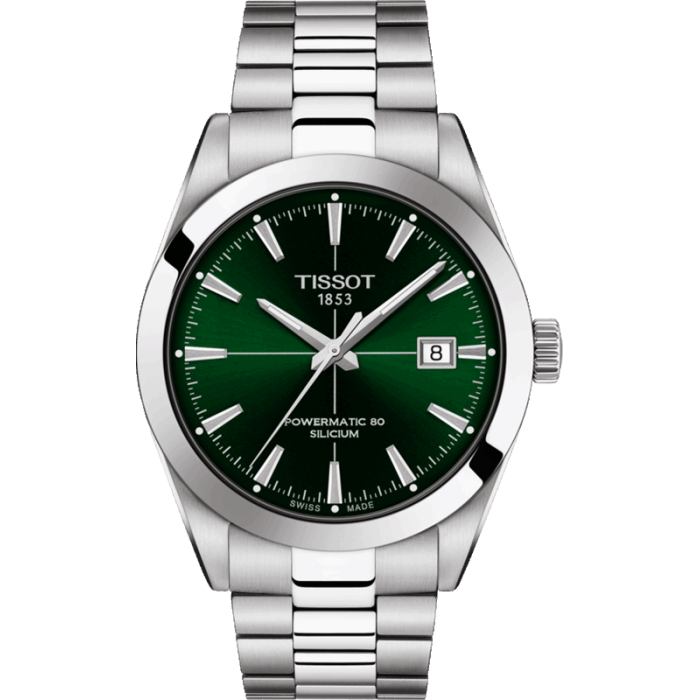 Zegarek Tissot Gentleman Powermatic 80 Silicum T127.407.11.091.01