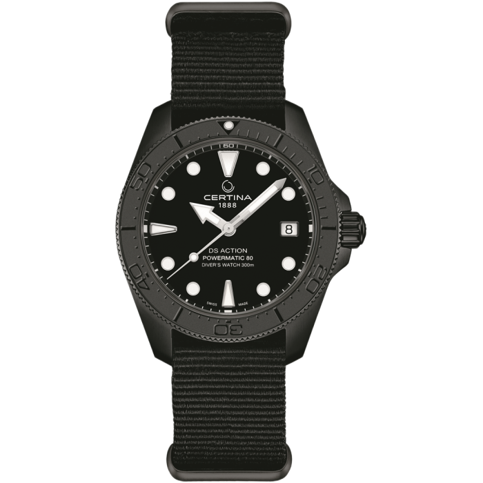 Zegarek Certina DS Action Diver Powermatic 80 C048.807.38.051.00