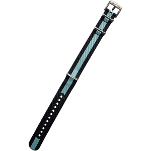 Pasek Certina C604023408 19mm - błękitno-czarna kolorystyka