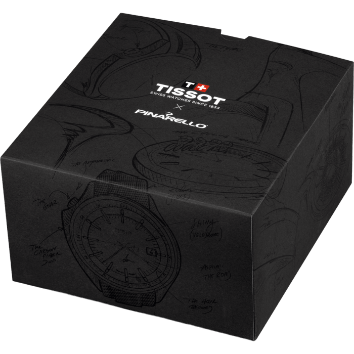 Zegarek Tissot Pinarello Special Edition Powermatic 80 COSC T162.408.97.061.00