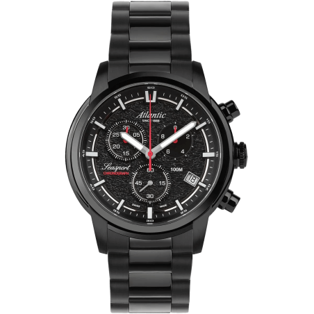 Zegarek Atlantic Seasport ND Chrono 46mm 87466.46.61BK