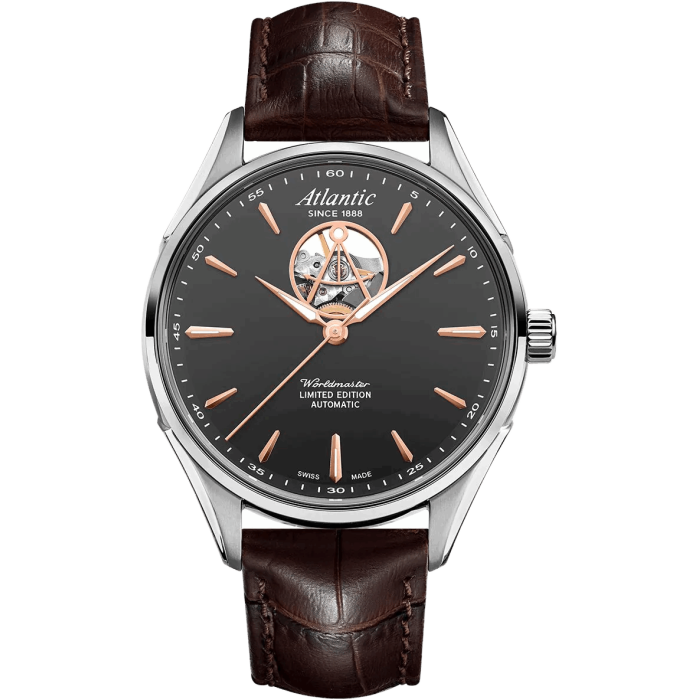 Zegarek Atlantic Worldmaster Open Heart Limited Edition 117/888 52780.41.41R