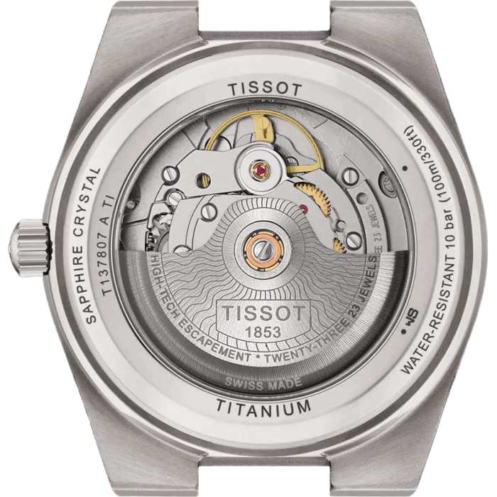 Zegarek Tissot PRX Titanium Powermatic 80 T137.807.44.041.00